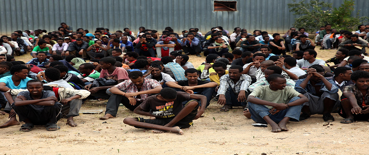-ليبيا: ترحيل 1047 مهاجرا غير شرعي