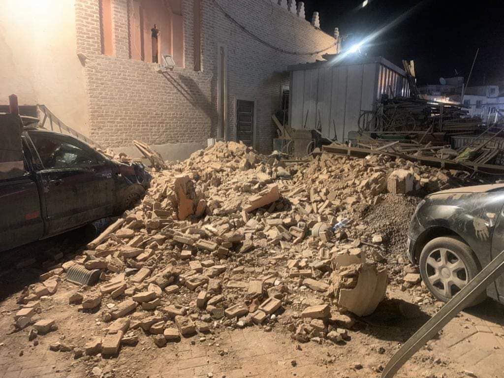 زلزال قوي يضرب الممكلة المغربية